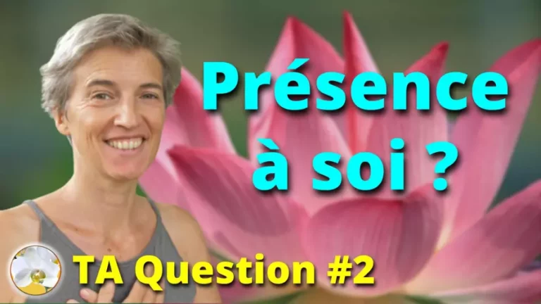 Pourquoi être présent à soi